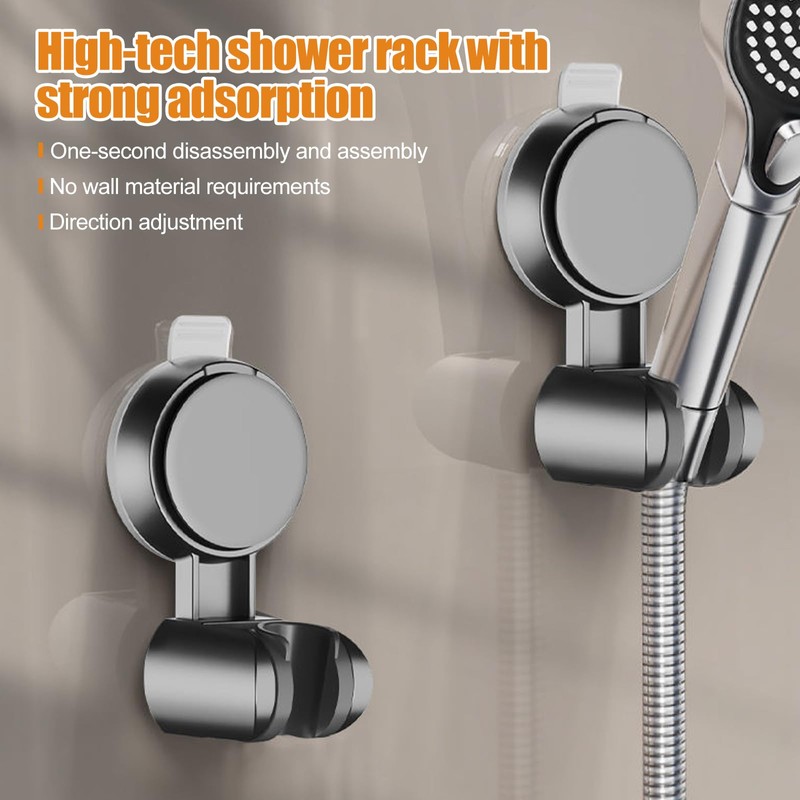 lomdung Universal Hand Shower Holder with Suction Cup, Universal Shower