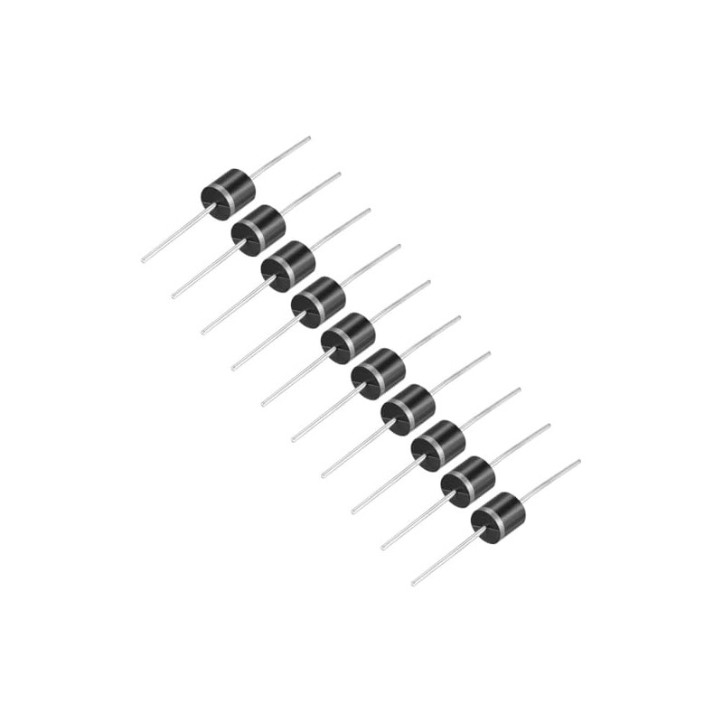 (25Pcs) 10A10 Rectifier Diode, 10A 1000V R-6 Axial Electronic Silicon