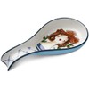 Spoon Rest for Dolls, Light Blue, 21 x 10 cm
