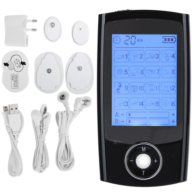 TENS Pulse Massager 16 Modes Digital Muscle Stimulator Massager Device