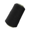 SHINEOFI Overlocking Polyester Sewing Thread Cord Black Durable Machine Thread