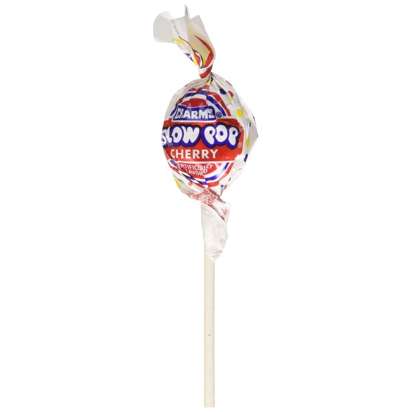 Charms Blow Pops Cherry Lollipops 48 Lollipops/box, 31.2 Ounce