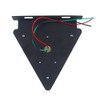 HEHEMM 2x Universal Triangle Warning Light Waterproof LED Signal Lamp