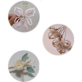 Leliafleury 100Pcs Oval Imitation Pearl Beads ABS Beige Oval Loose Spacer Beads for Beading DIY Crafts, 6x10mm