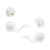 FPL Bordeaux Passage Right Hand Lever Set and Atlantis Deadbolt
