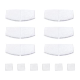 Be In Your Mind 6 Pack Pet Fountain Filters Cat Fountain Filter Replacement Fit with 2.8L/95oz Wireless Water Fountain Pet Drinking Water Dispensers