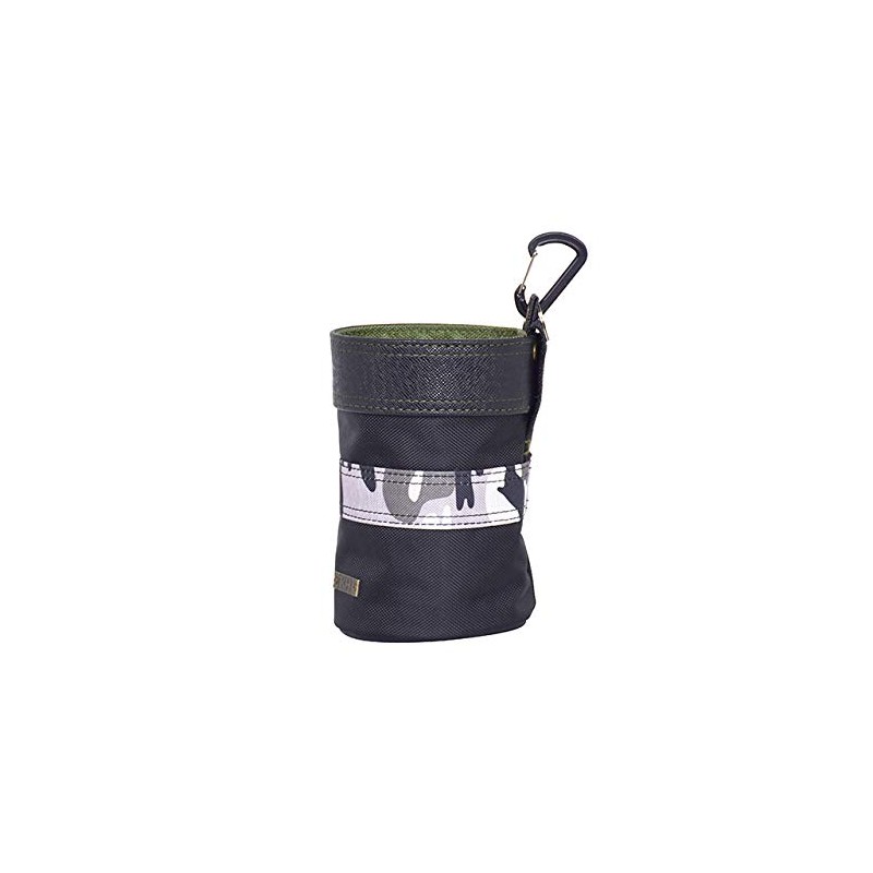 Kiyo Round Sakura Waist Bag, GEA1699MG, Green; Body: Depth 4.7