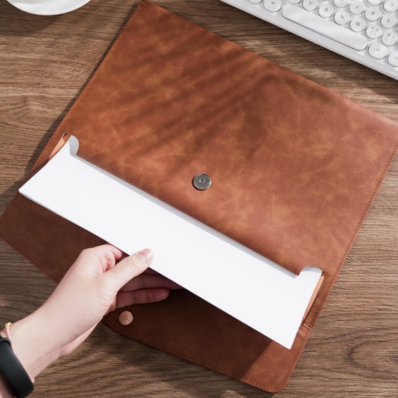 Jinchuan File Folder, Waterproof PU Leather, Document File Case, A4