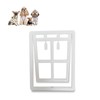 Dog Screen Door Mosquito Repelling Double Magnet Pet Screen Sliding