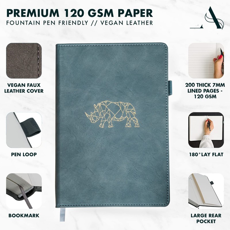 A5 Hardback Notebook by Avocado and Spice® with Gift Box