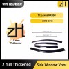 zh Fits Lexus RX350 2010-2015 Side Window Visor Sun Rain