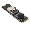 M.2 NVME to SFF 8087 SATA3.0 Expansion Card 4 Port