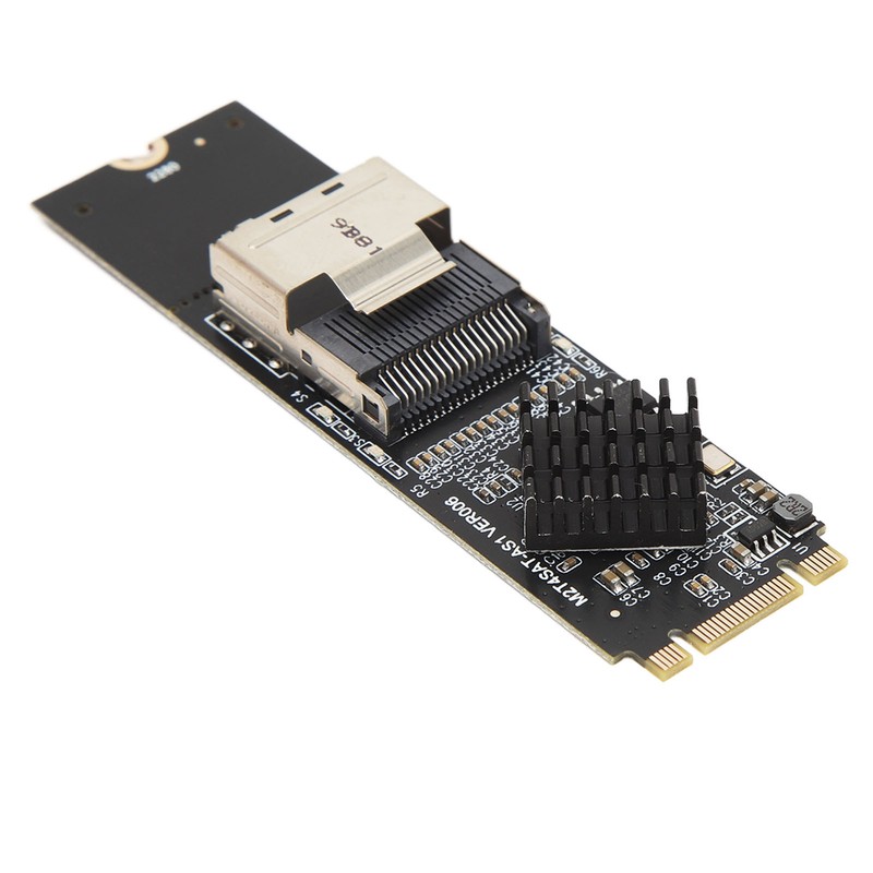 M.2 NVME to SFF 8087 SATA3.0 Expansion Card 4 Port