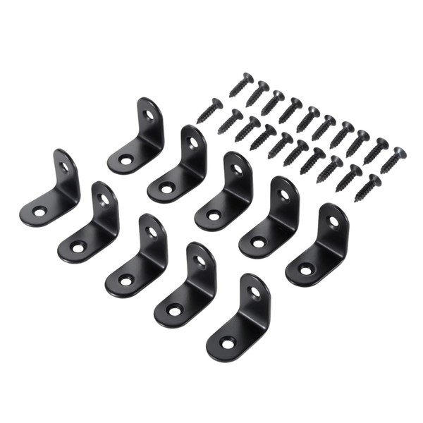 Fall Prevention L-Shaped Hardware Set Stainless Steel Angle Metal Fittings