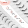 Natural Lashes False Eyelashes 12 MM Short Lashes WIspy 3D