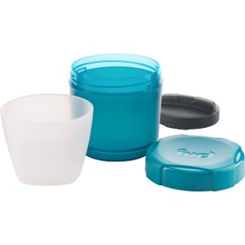 Trudeau Yogurt & Granola Container W/Ice Lid-Blue, Medium (38909326)