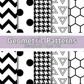 Geometric Patterns Scrapbook Paper Pad