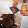 Messy Mutts Silicone Triangle Licking Mat with Suction | Interactive