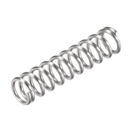 sourcing map Compression Spring 304 Stainless Steel Compression Springs Spiral Spring Steel Spring 12 mm Outer Diameter 1.6 mm Wire Diameter 27.5 mm Compressed Length 50 mm Length 63.2N Load Capacity