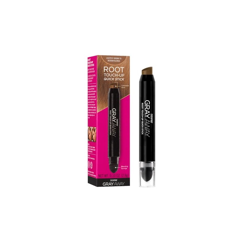 Everpro Gray Away Root Touchup Quick Stick - Lightest Brown/Medium