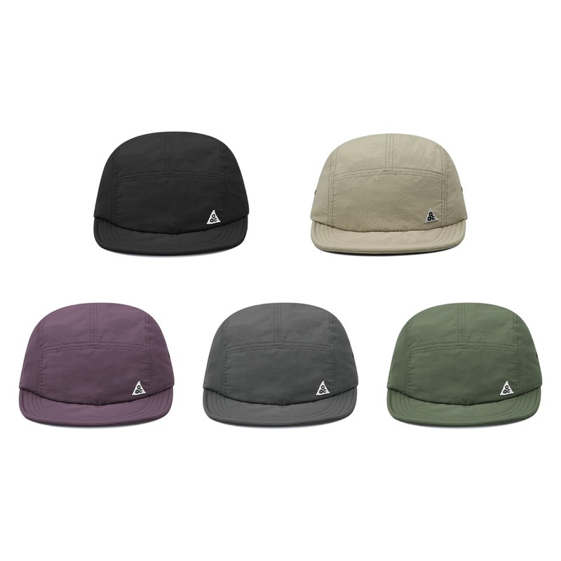 Clakllie Waterproof 5 Panel Baseball Cap Flat Brim Baseball Cap