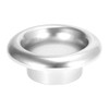 X AUTOHAUX 4 Inch Inlet Aluminum Bellmouth Velocity Stack Adapter