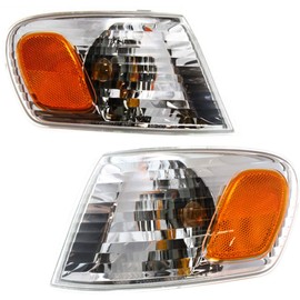CarLights360: For 2001 2002 Toyota Corolla Turn Signal Light Assembly Driver and Passenger Side Pair w/Bulbs DOT Certified | TO2530137 TO2531137