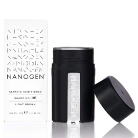 Nanogen Hair Thickening Fibres Light Brown Pack of 1 x 15 g