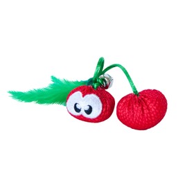 Petstages Dental Cherries Catnip Cat Chew Toy