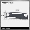 LQI TPE Dash Cover Dashboard Gray Compatible with Chevy S10