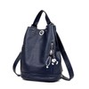 Deerword Ladies' Rucksack, Ladies’ Handbag, City Backpack - blue, size: