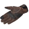 Komine GK-848 Protective Leather Winter Gloves for Motorcycles Brown L