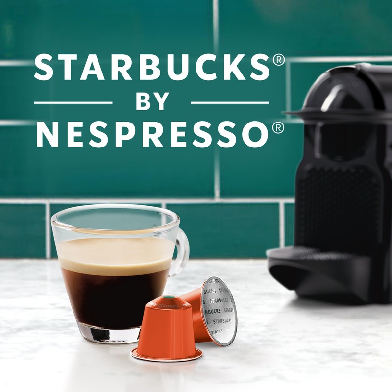 Starbucks by Nespresso Original Line, Single-Origin Colombia, Medium Roast Coffee,