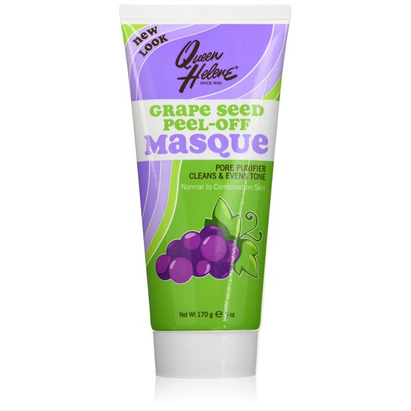 Queen Helene Facial Masque, Grape Seed Peel-Off, 6 Oz