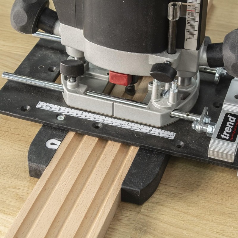 Trend CRB Slotted and Fluting Jig for use with the