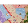 Keisui Japanese Goods Towel Handkerchief Seiyan Embroidery Rabbit Parent and
