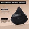 BEAKEY 12pcs Powder Puff Face Powder Triangle Makeup Puff Loose