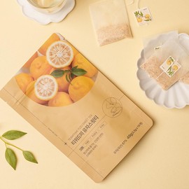 Jeju People Sell Partner Company Goheung Stevia Yuza Sweet Tea 49g 15 Tea Bags Yuza Tea Gift / 고흥 스테비아 유자스윗티 49g 15티백 유자차 선물