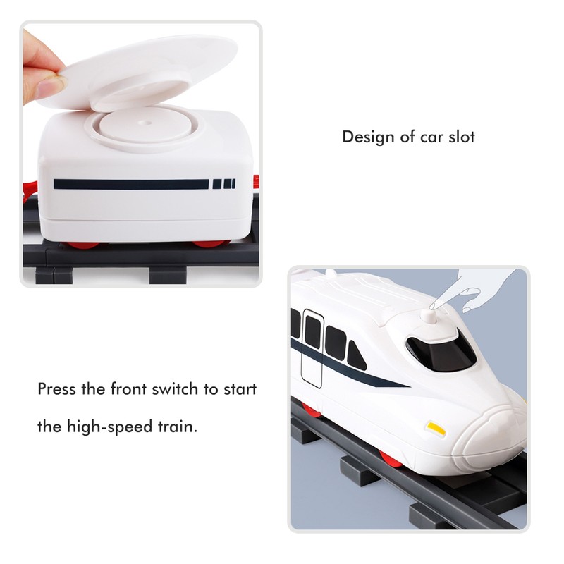 Rotating Sushi Toy Electric Revolving Sushi Toy Rail Train Set