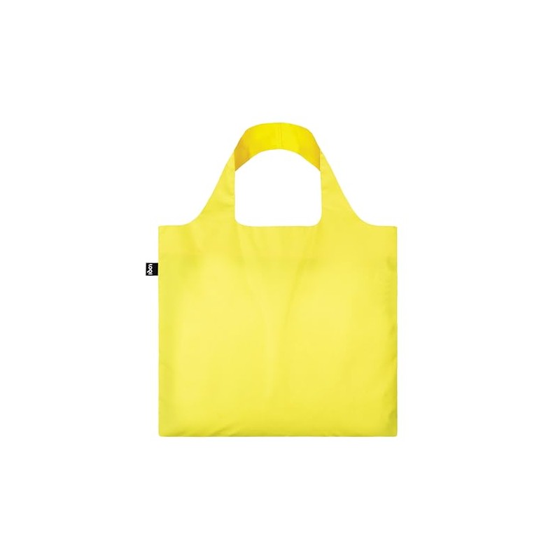 LOQI Recycled Bag Neon Yellow, Neon Yellow, Neon Yellow, Contemporary,