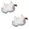 Swimline Giant Swan Float for Swimming Pools (2 Pack), White