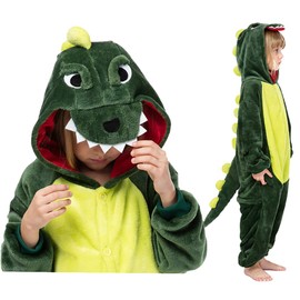 Seawhisper Dinosaur Dragon Costume Children's Jumpsuit Sleep Suit Animal Dino Pyjamas Carnival Costume Fancy Dress Costumes 92 98 104 110 116 122 128