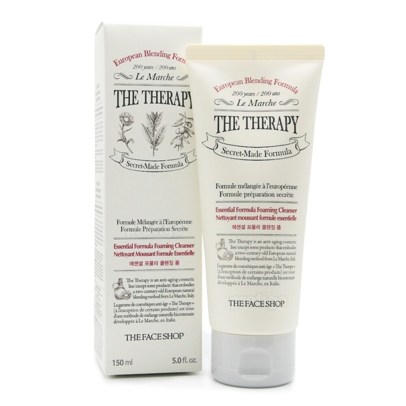 The Face Shop The Therapy Essential Formula Cleansing Foam 150ml