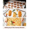 Katbite 100 Macaron Parchment Sheets Template Baking, Cookie Parchment, Printed
