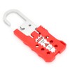 Adjustable Stainless Steel Cable Lockout Industrial Equipment Safety Lock Device