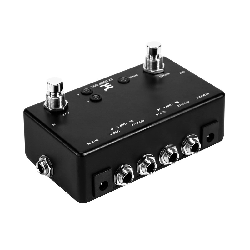 EX Guitar Effects Loop Switcher Passive Channel Switcher Box ABY