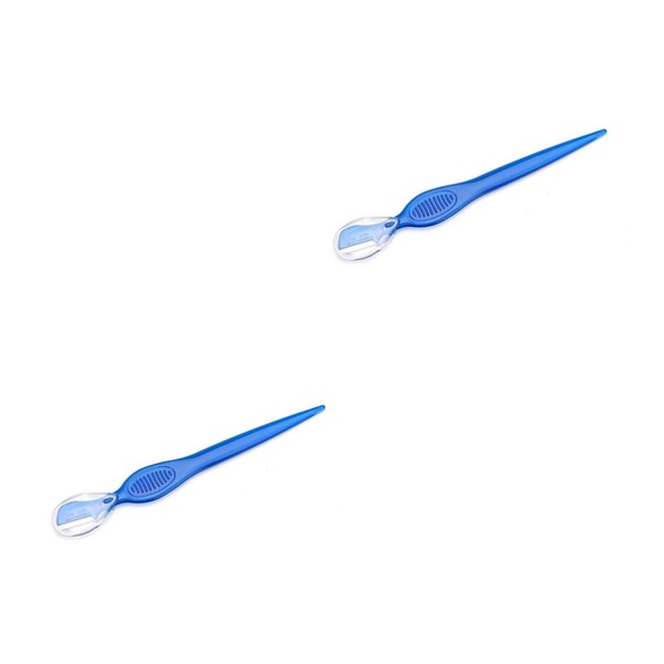 FOMIYES 24pcs Eyebrow Razors Stainless Steel Eyebrow Trimmers for Women