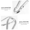 Mipcase 2 Pcs Heavy Duty Carabiner Hooks with Steel Bearing