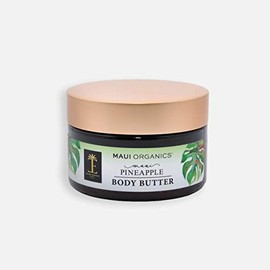 Maui Organics Shea Cocoa Body Butter (4 Ounce, Maui Pineapple)