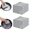 10Pcs Smart Scrubs, Kitchen Silver Cloth, 20x20cm Durable Wire Dish